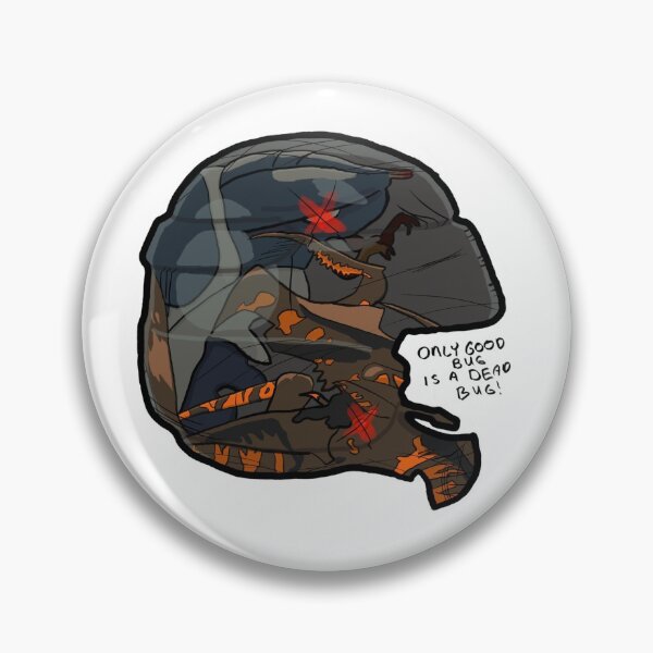 Item preview, Starship Troopers Bug Hunt Helmet designed and sold by SootBag.