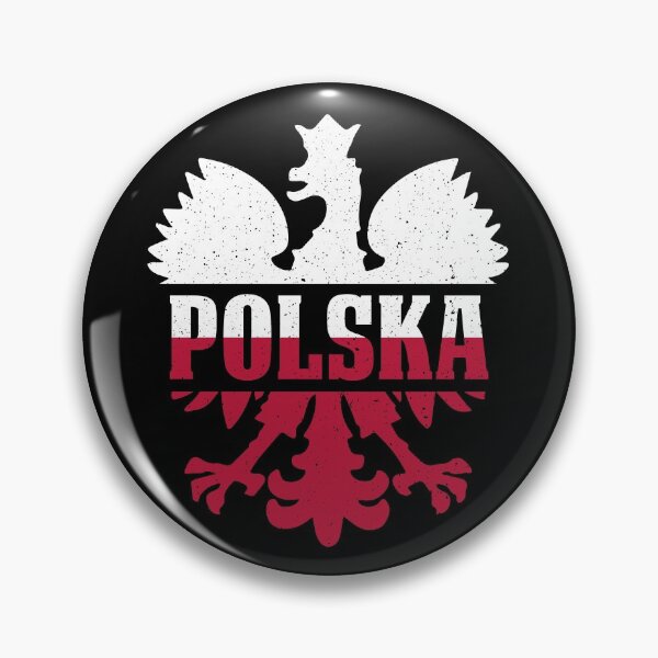 Item preview, Polska Flag Logo Vintage Retro Eagle Polish Pride Poland Gear designed and sold by DynamicDesign.