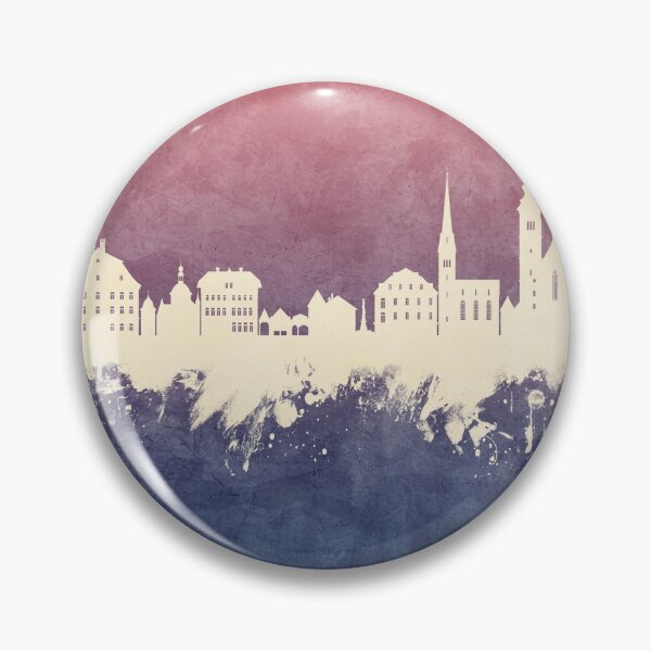Item preview, Hallstatt Austria Skyline designed and sold by ArtPrints.