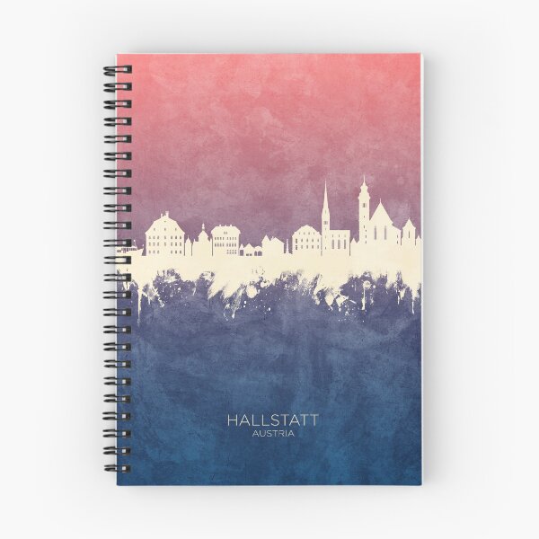 Item preview, Hallstatt Austria Skyline designed and sold by ArtPrints.