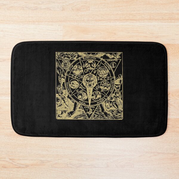 Item preview, Alchemy Mandala Occult Emblem Hermetic Astrology Gold designed and sold by h44k0n.