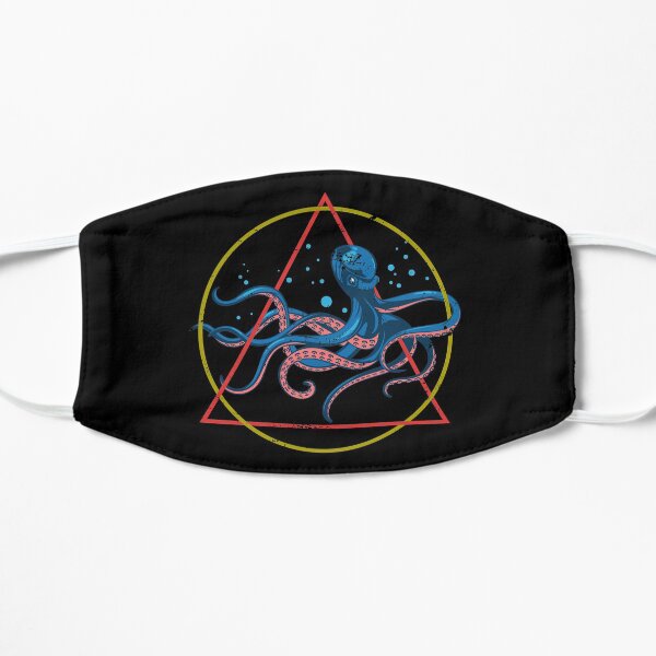Tentacle animal octopus Flat Mask
