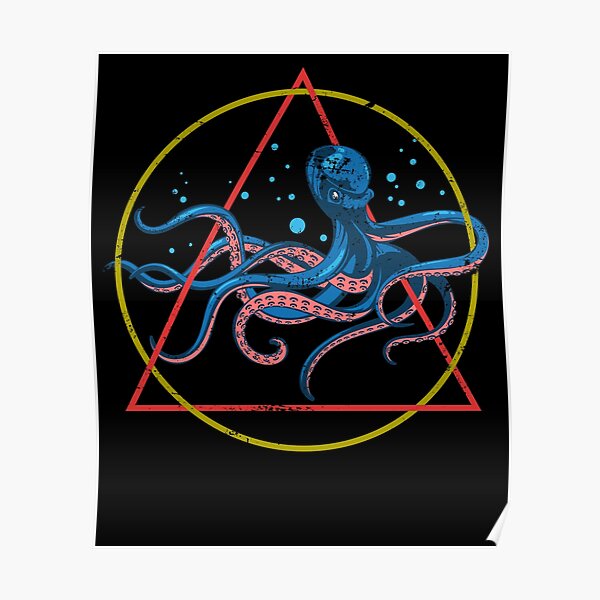 Tentacle animal octopus Poster