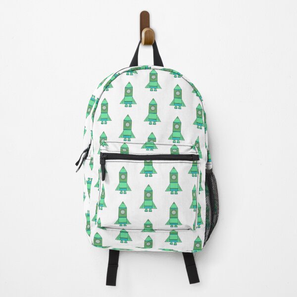Item preview, Cute Green Rocket Ship Drawing Pattern designed and sold by OneLook.
