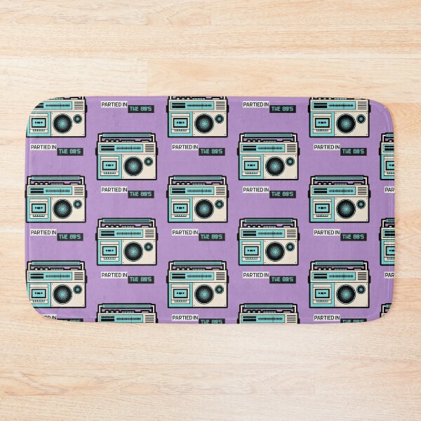 Item preview, Partied in the 80s Tshirt Tee Shirt Vintage Retro Old School Cute Funny Kawaii Graphic Cartoony Design for Apparel Accessories Home Decor Skins Totes Bags Wall Art Stickers designed and sold by Rocbebe.