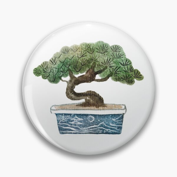 Item preview, Bonsai tree design in watercolour optic designed and sold by Branjos.