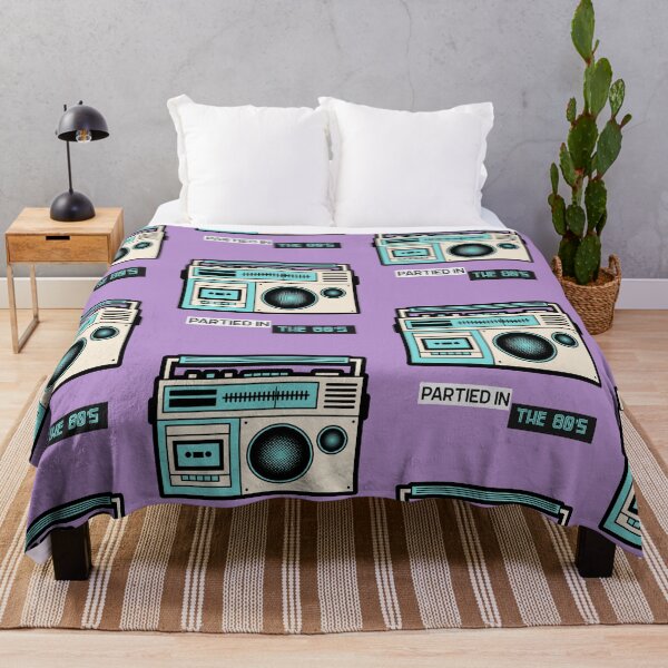Item preview, Partied in the 80s Tshirt Tee Shirt Vintage Retro Old School Cute Funny Kawaii Graphic Cartoony Design for Apparel Accessories Home Decor Skins Totes Bags Wall Art Stickers designed and sold by Rocbebe.