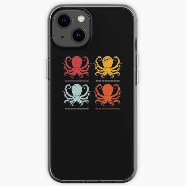 Pop Art Octopus iPhone Soft Case