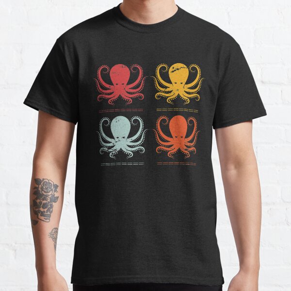 Pop Art Octopus Classic T-Shirt