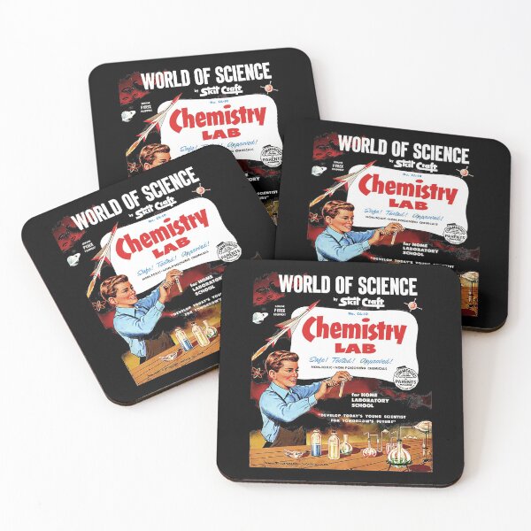Item preview, WORLD OF SCIENCE - CHEMISTRY LAB designed and sold by ThrowbackAds.