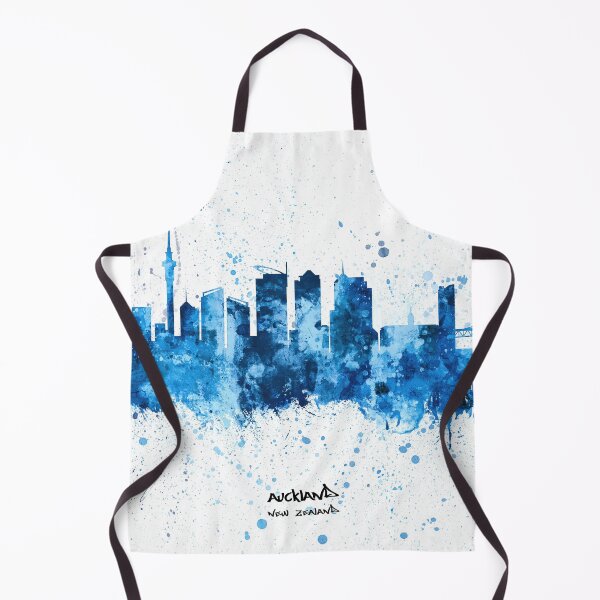 Item preview, Auckland New Zealand Skyline designed and sold by ArtPrints.