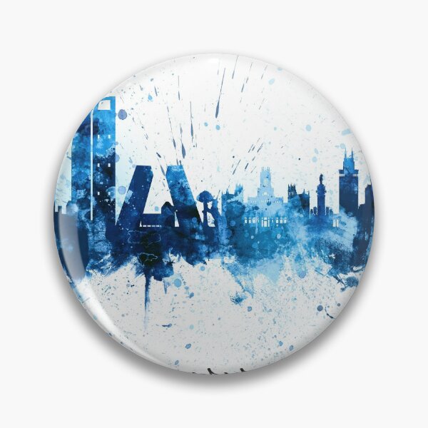 Item preview, Madrid Spain Skyline designed and sold by ArtPrints.