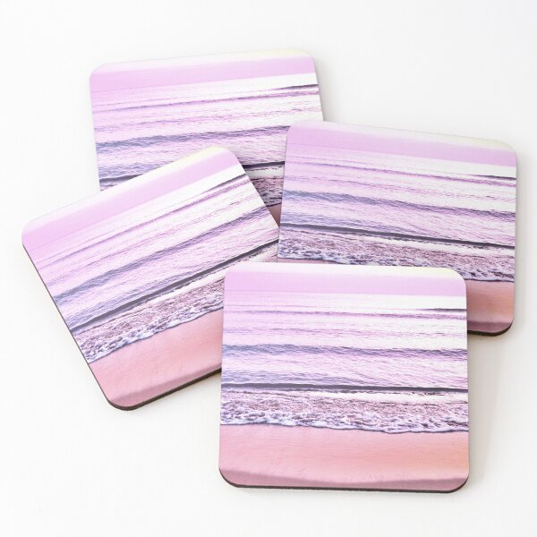 Item preview, Rose pink sunset beach designed and sold by by-jwp.