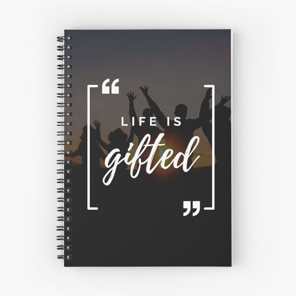 Item preview, Life Is Gifted - Morning Affiration designed and sold by LifeOnWords.
