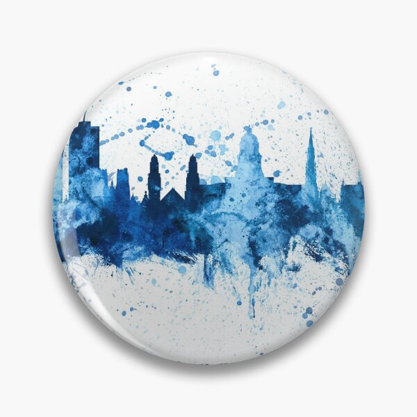 Item preview, Brussels Belgium Skyline designed and sold by ArtPrints.
