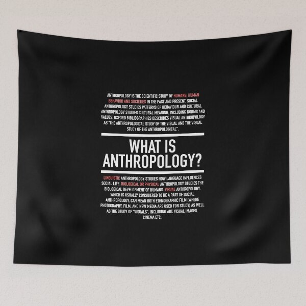 Item preview, Anthropology Defined - Anthropologist designed and sold by HiddenVerb.