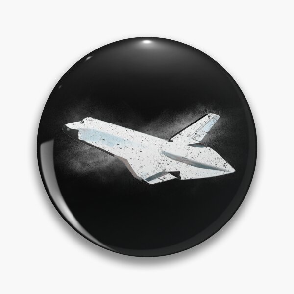 Item preview, Vintage Rocket Ship in Outer Space designed and sold by sharpecanary.