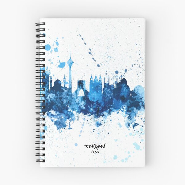 Item preview, Tehran Iran Skyline designed and sold by ArtPrints.