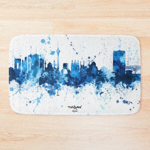 Item preview, Tehran Iran Skyline designed and sold by ArtPrints.