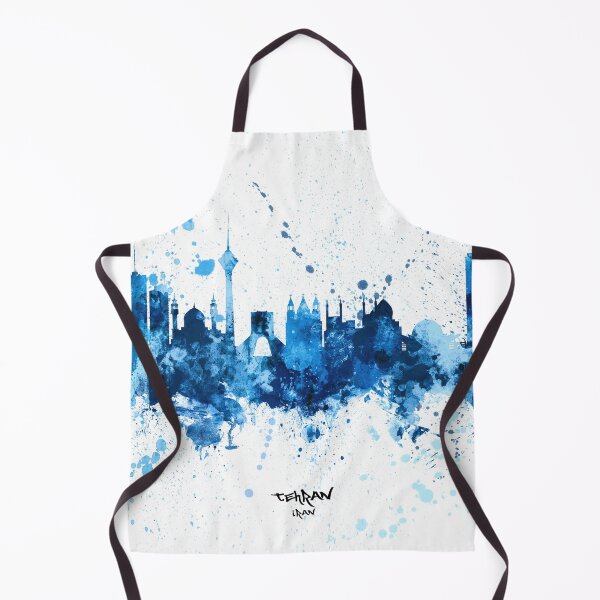 Item preview, Tehran Iran Skyline designed and sold by ArtPrints.