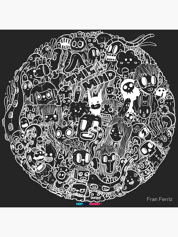 This is my mind (white version) by Fran Ferriz de FranFerriz