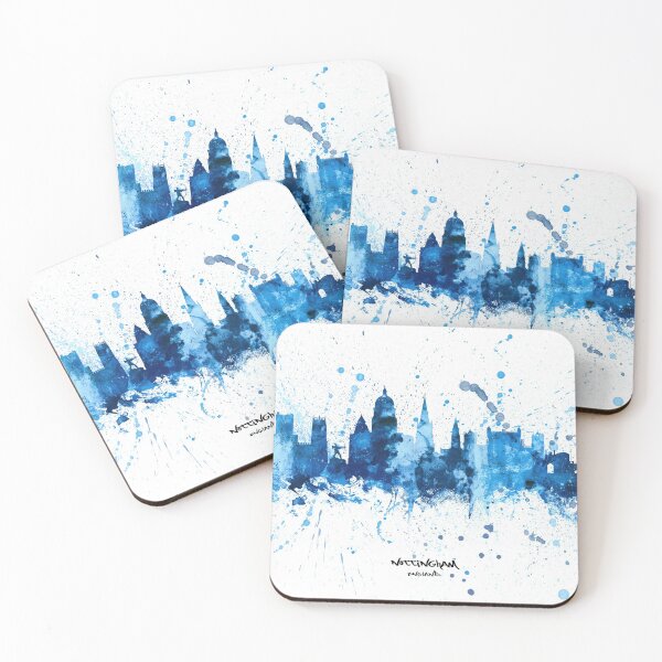 Item preview, Nottingham England Skyline designed and sold by ArtPrints.