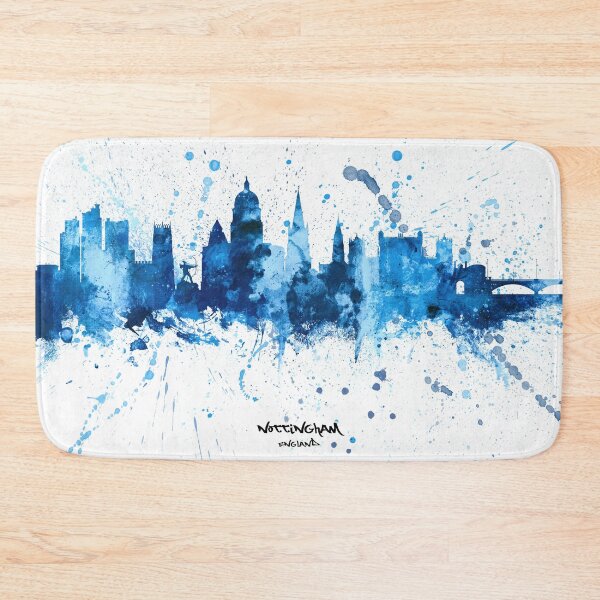 Item preview, Nottingham England Skyline designed and sold by ArtPrints.