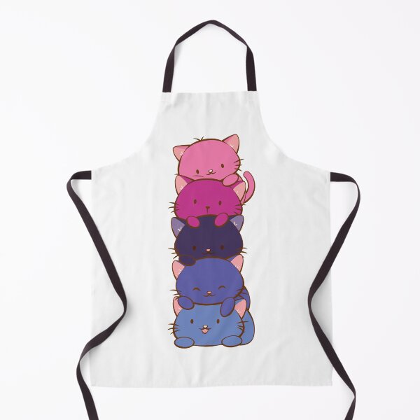 Item preview, Omnisexual Pride Flag Kawaii Cats designed and sold by Irene Koh.