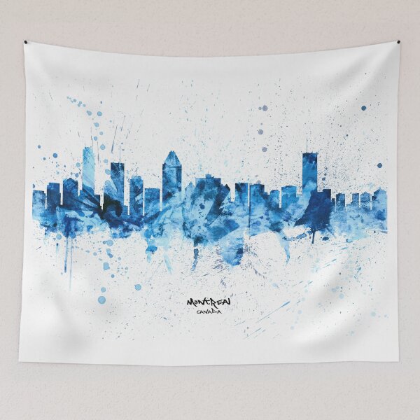 Item preview, Montreal Canada Skyline designed and sold by ArtPrints.