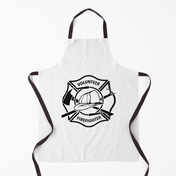Item preview, Volunteer Firefighter Fireman Maltese Cross and Fire Helmet designed and sold by cartattz.