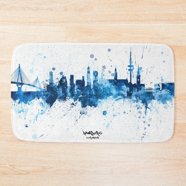 Item preview, Horizonte de Hamburgo, Alemania designed and sold by ArtPrints.
