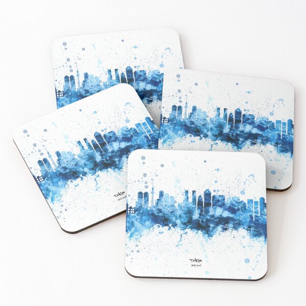 Item preview, Tokyo Japan Skyline designed and sold by ArtPrints.