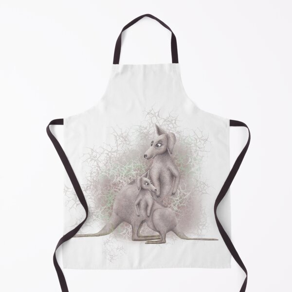 Item preview, Kangaroo mum and baby designed and sold by ArtBySatuM.