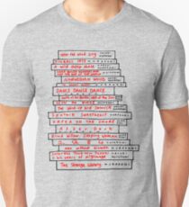 Haruki Murakami Buch Fan Slim Fit T-Shirt
