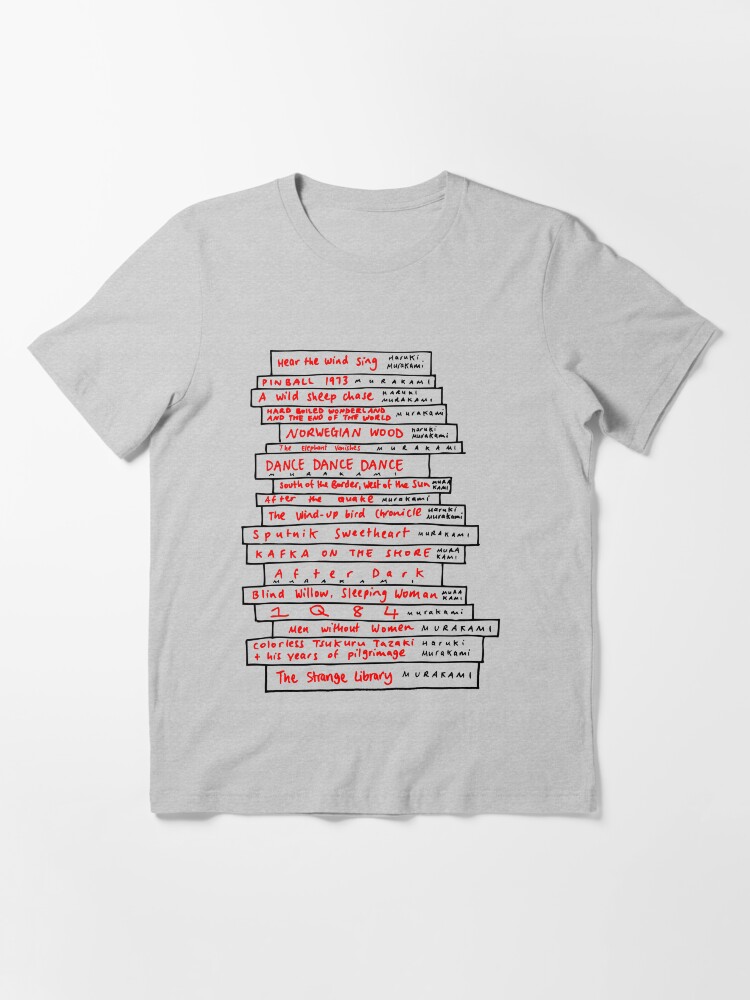 Alternate view of Haruki Murakami Book Fan Essential T-Shirt