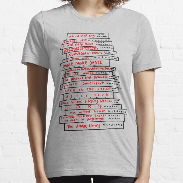 Haruki Murakami Book Fan Essential T-Shirt