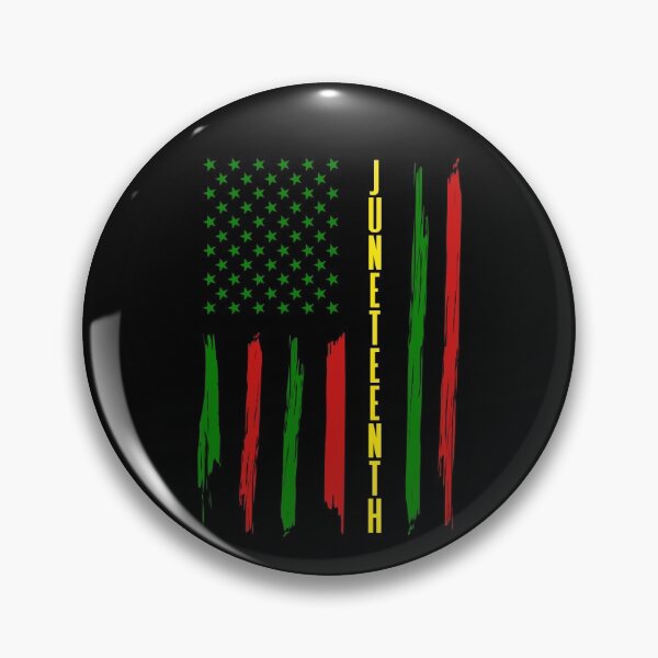 Item preview, Juneteenth Celebrate Black Freedom USA Flag Black History Gear designed and sold by DynamicDesign.
