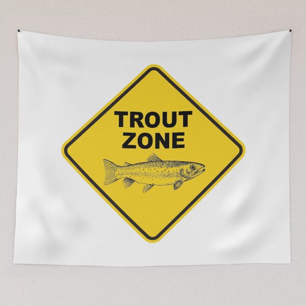 Item preview, Trout Fishing Zone designed and sold by Esskay Designs.