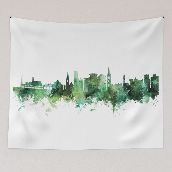 Item preview, Bournemouth England Skyline designed and sold by ArtPrints.