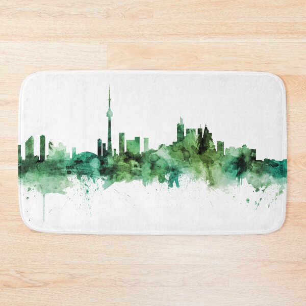 Aperçu de l'œuvre Toronto Canada Skyline créée et vendue par ArtPrints.