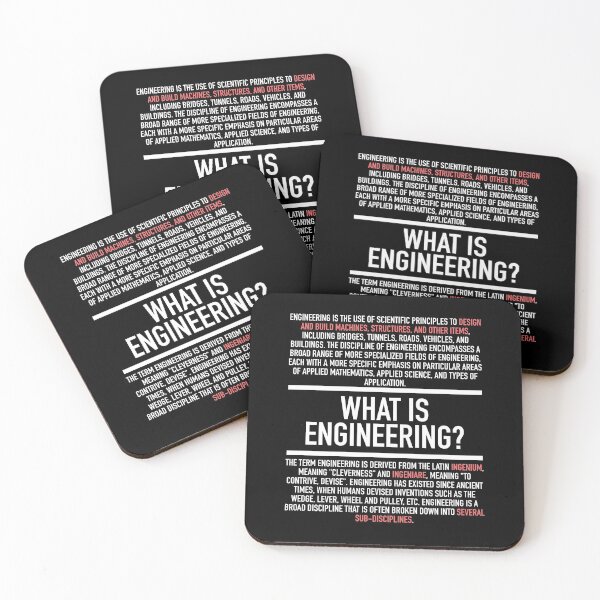 Item preview, Engineering Defined - Engineer designed and sold by HiddenVerb.