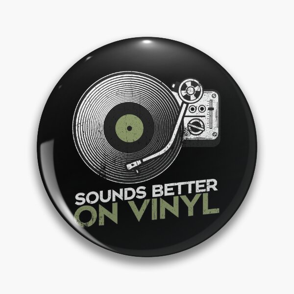 Item preview, Sounds Better On Vinyl Retro Vinyl Record Player Turntable Gear designed and sold by DynamicDesign.