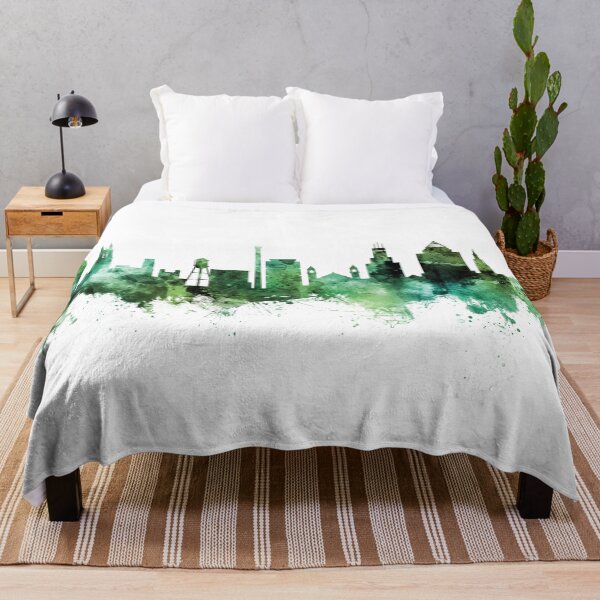 Item preview, Durham North Carolina Skyline designed and sold by ArtPrints.