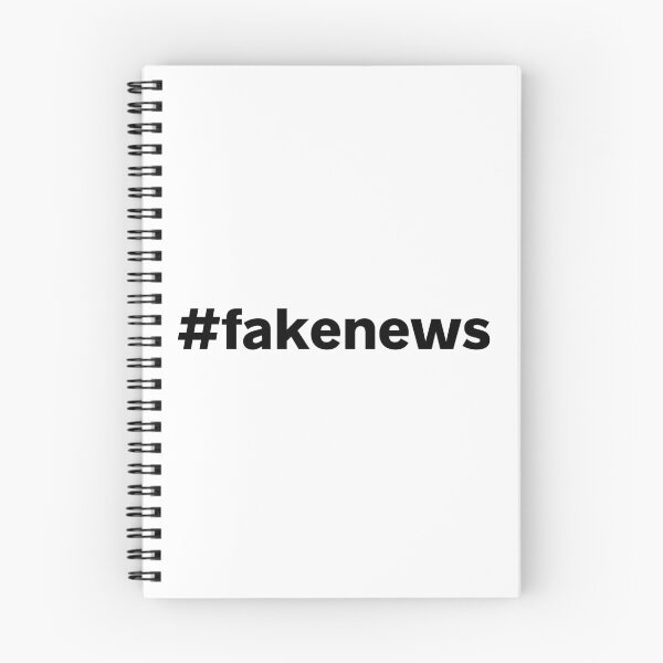 Item preview, #fakenews hashtag  designed and sold by plzLOOK.