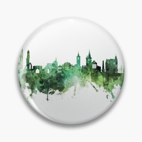 Item preview, St Andrews Scotland Skyline designed and sold by ArtPrints.