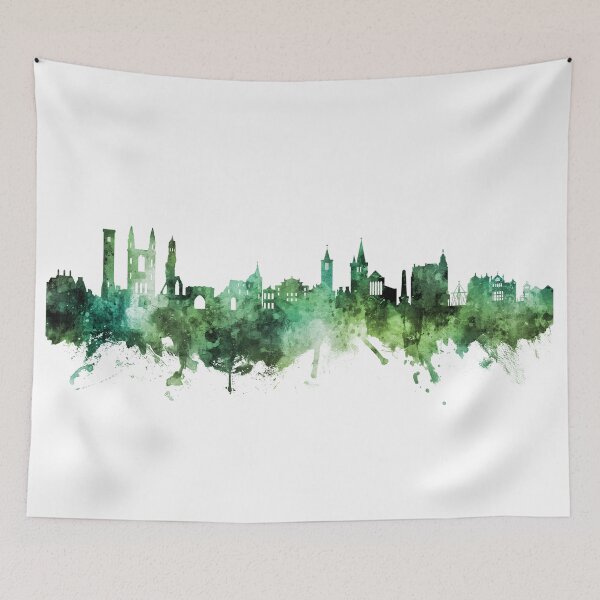 Item preview, St Andrews Scotland Skyline designed and sold by ArtPrints.