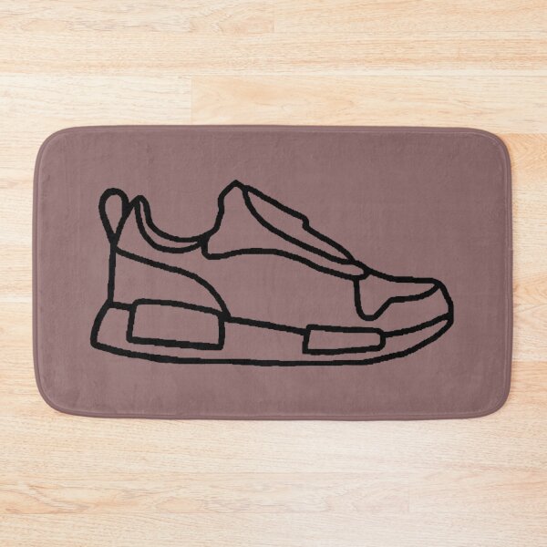 Item preview, Line art of a black silhouette sneaker designed and sold by VADIMproducts.