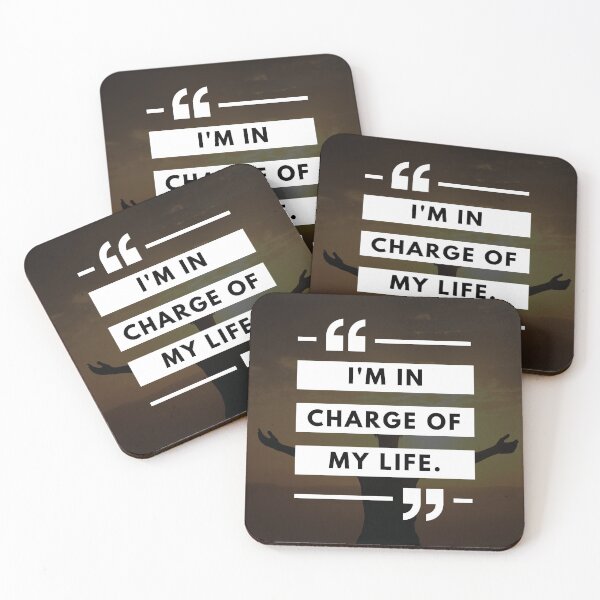 Item preview, I'm In Charge Of My Life - Morning Affiration designed and sold by LifeOnWords.