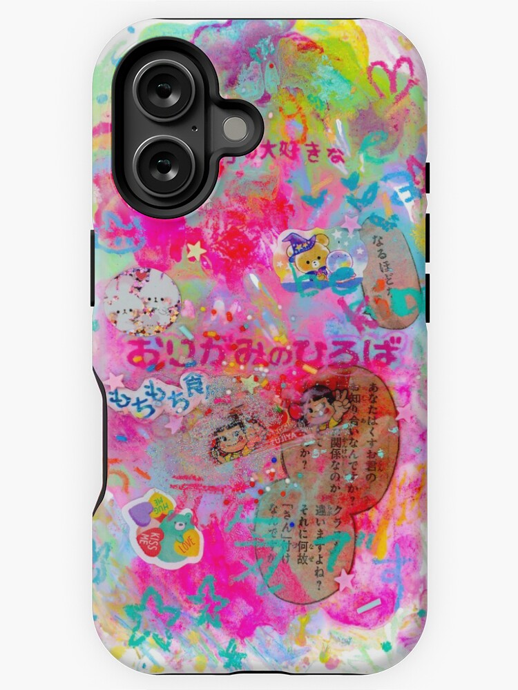 crayon clutter iPhone Case