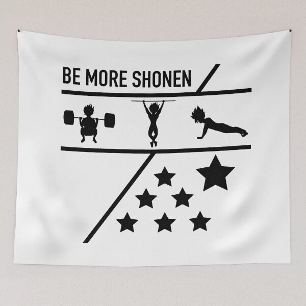 Item preview, Be More Shonen Weeb Gym Design designed and sold by Be More Shonen |  Chris Minney.